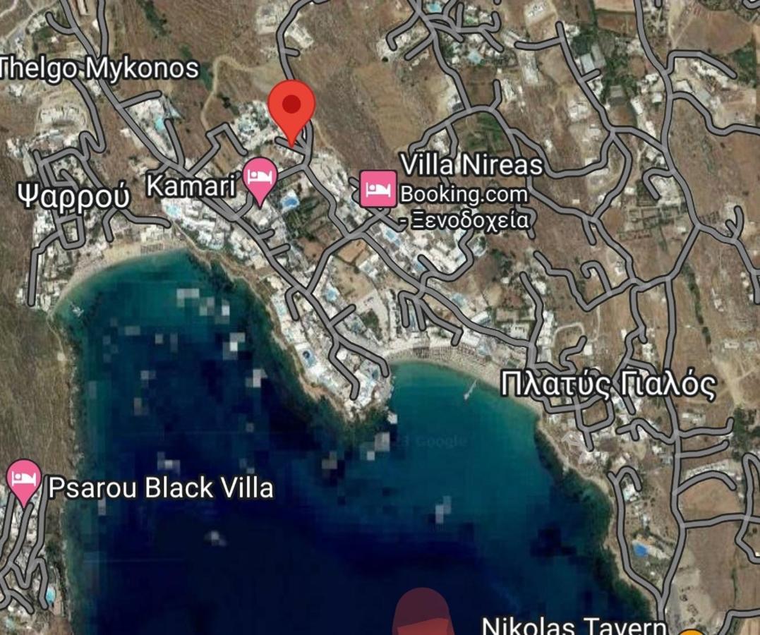 La Playa Studio Mykonos Platys Gialos  Eksteriør billede